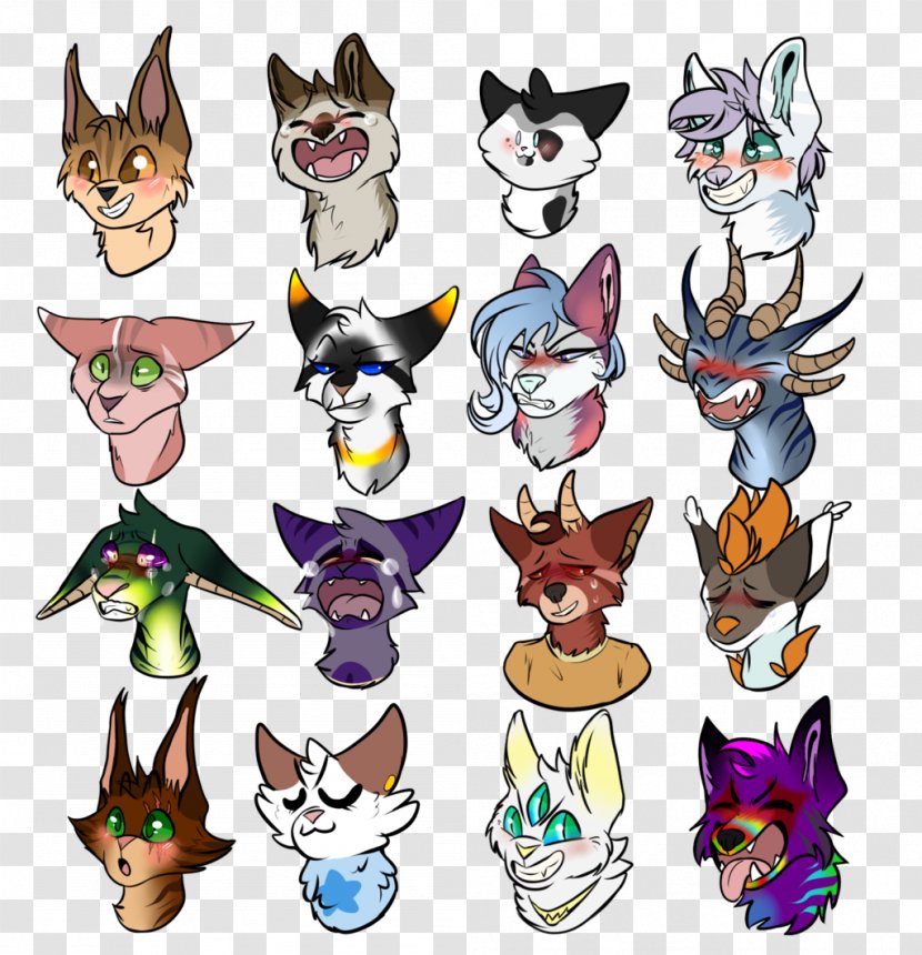 Cat Art Drawing Dog - Fiction - Character Expression Transparent PNG
