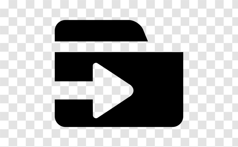 Arrow Black - Logo - Rectangle Symbol Transparent PNG