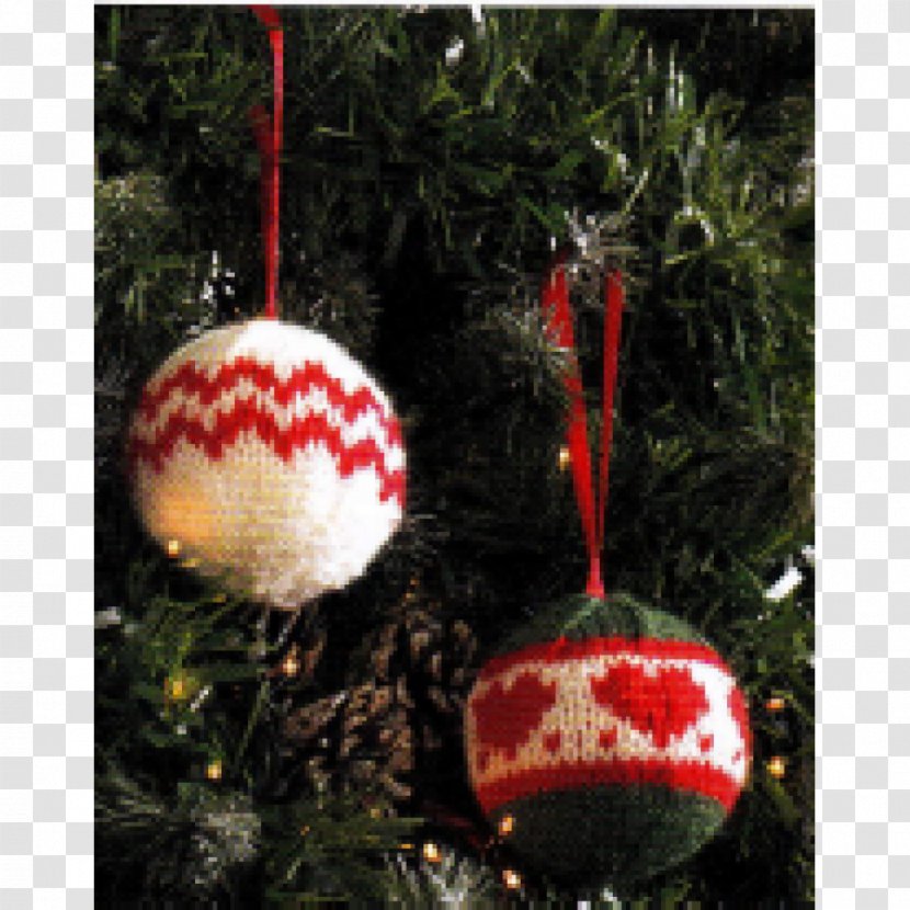 Christmas Tree Ornament Knitting Crochet Ravelry - Wool - Shopping Leaflet Transparent PNG