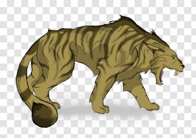 Tiger Lion Cat Cougar Art - Organism - Roar Transparent PNG