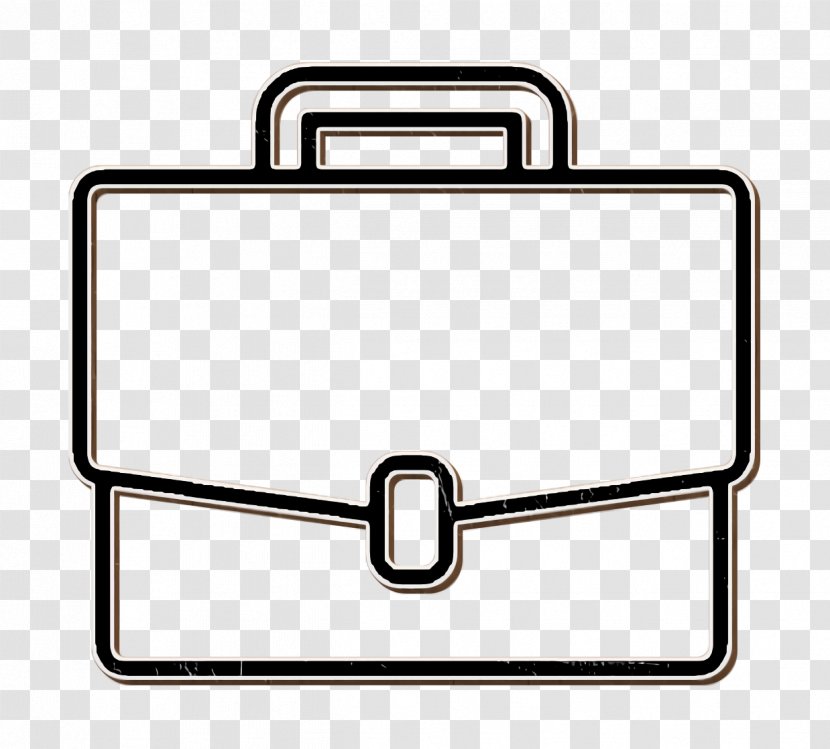 School Bag Cartoon - Suitcase Icon - Baggage Business Transparent PNG