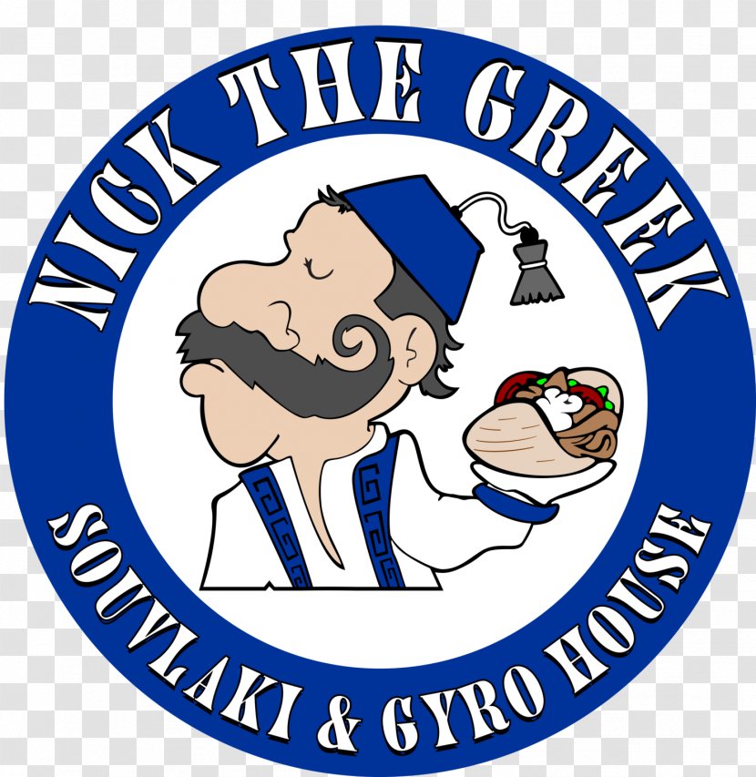 Greek Cuisine Nick The Gyro Menu Food - Sign - Catering Transparent PNG