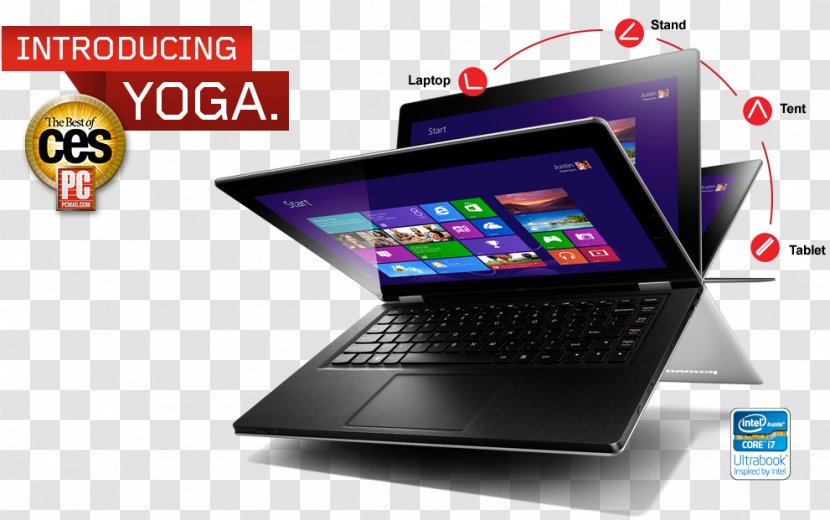 Lenovo IdeaPad Yoga 13 Laptop 2 Pro ThinkPad - Gadget Transparent PNG