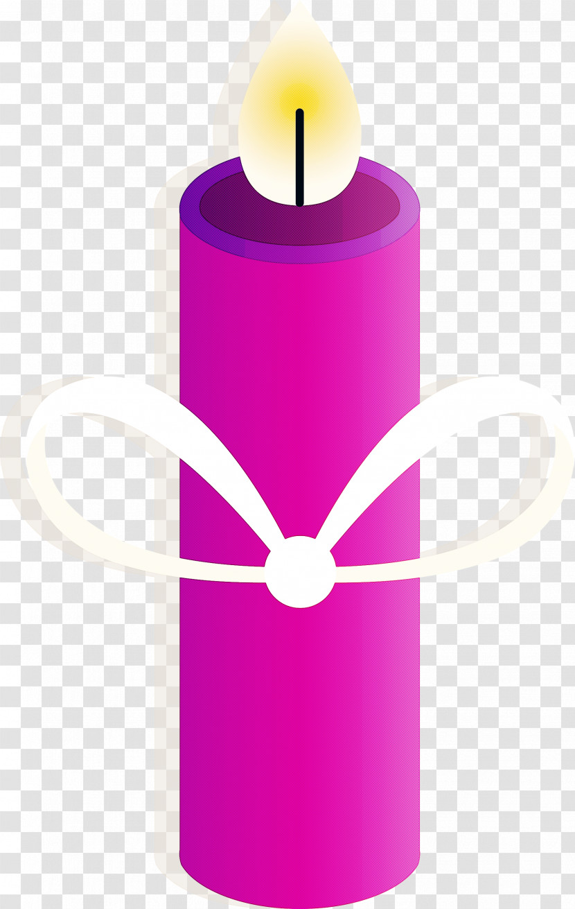 Christmas Candle Transparent PNG