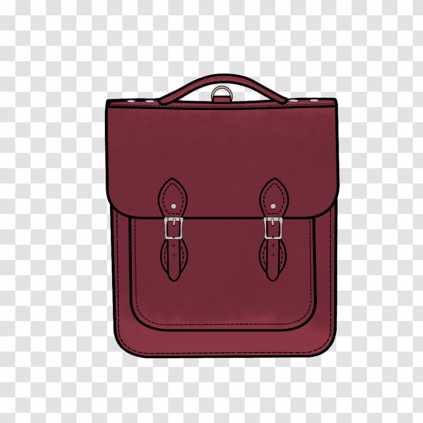 Baggage Tote Bag Satchel Leather - Flower - Backpack Transparent PNG