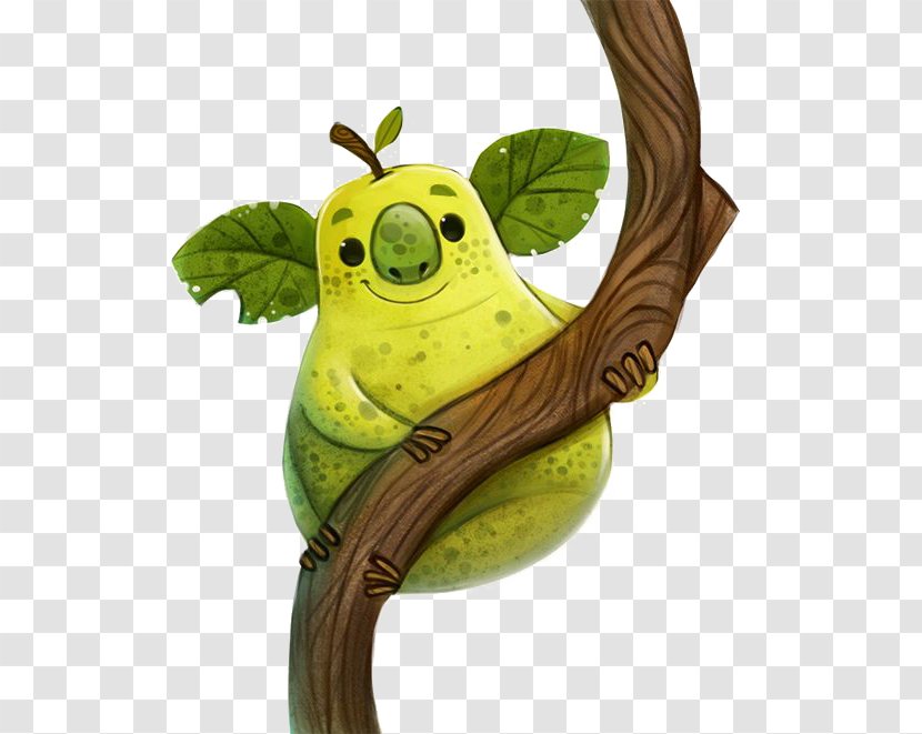 Ice Cream Koala Devils Food Cake Pear - Deviantart - Disguised As Pears Transparent PNG