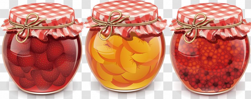Marmalade Pickling Breakfast Fruit Preserves - Gooseberry - Hand-painted Glass Jam Jar Transparent PNG