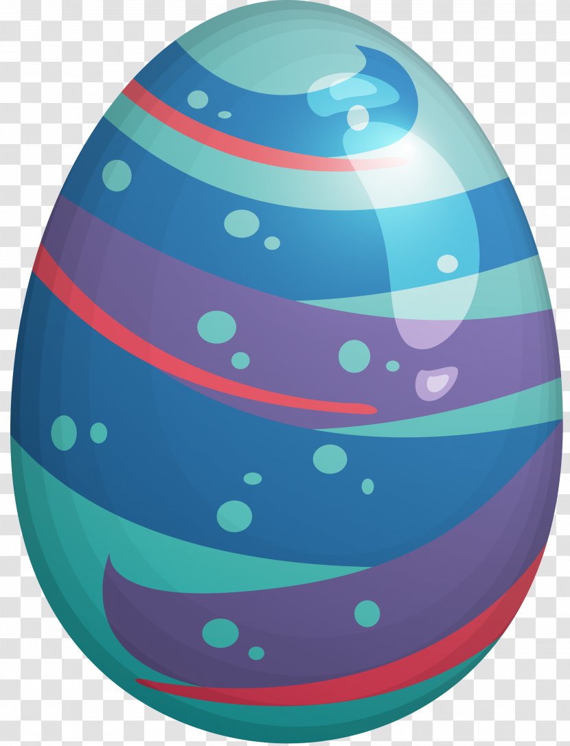 Red Easter Egg Clip Art - Eggs Transparent PNG