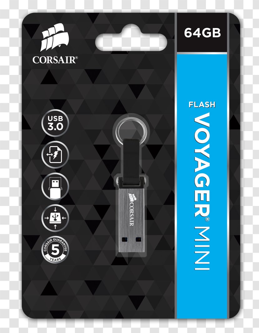 USB Flash Drives Corsair Voyager Mini GTX 3.0 Slider X1 - Technology - Hot Offer Transparent PNG