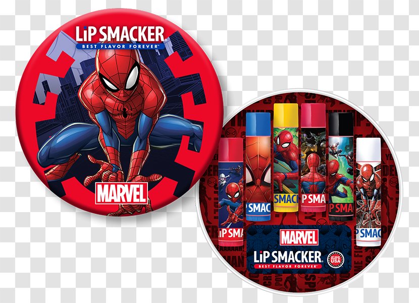 Lip Smacker Spiderman Balm Trio Spider-Man Smackers - Marvel Comics - Disney Tsum Mike Wazowski Transparent PNG