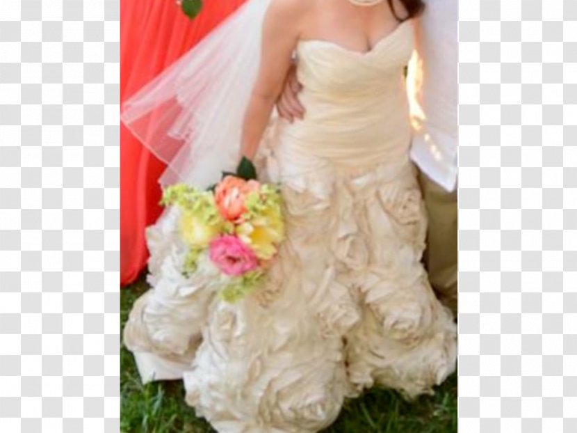 Wedding Dress Floral Design Cut Flowers Bride - Flower Arranging Transparent PNG