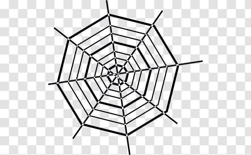 Spider Web Clip Art - Drawing - Cobweb Pat Hallowen Transparent PNG