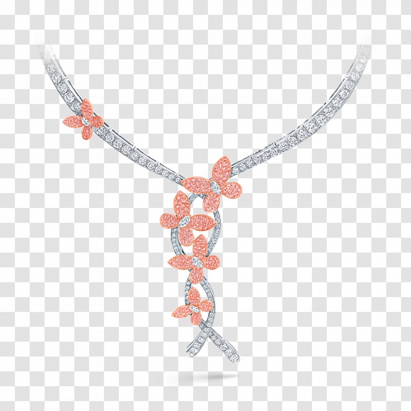 Necklace Earring Charms & Pendants Graff Pink Diamonds Transparent PNG