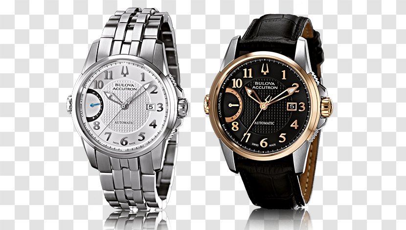 Bulova Automatic Watch Stimmgabeluhr Leather Transparent PNG