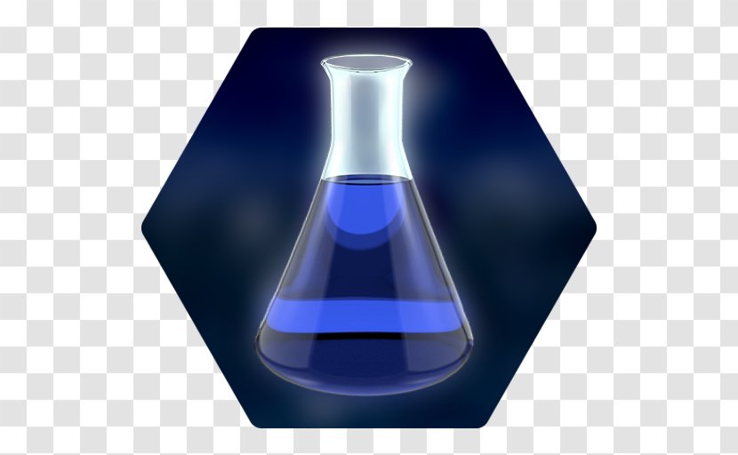 Glass Bottle Cobalt Blue Liquid - Laboratory Transparent PNG