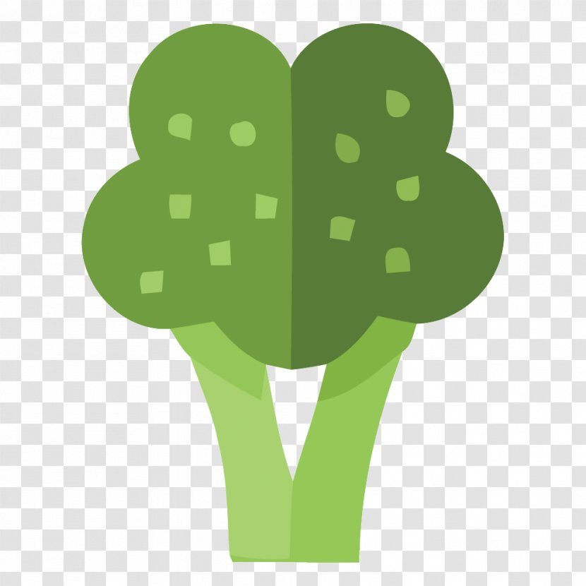 Euclidean Vector Broccoli - Green - Creative Flat Transparent PNG