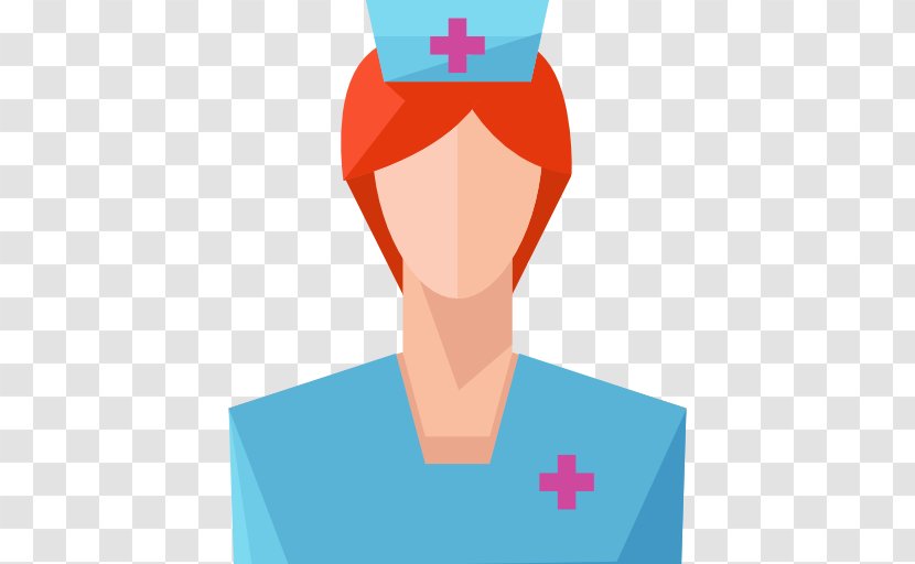 Nursing Nurse Icon - Silhouette - Hat Transparent PNG