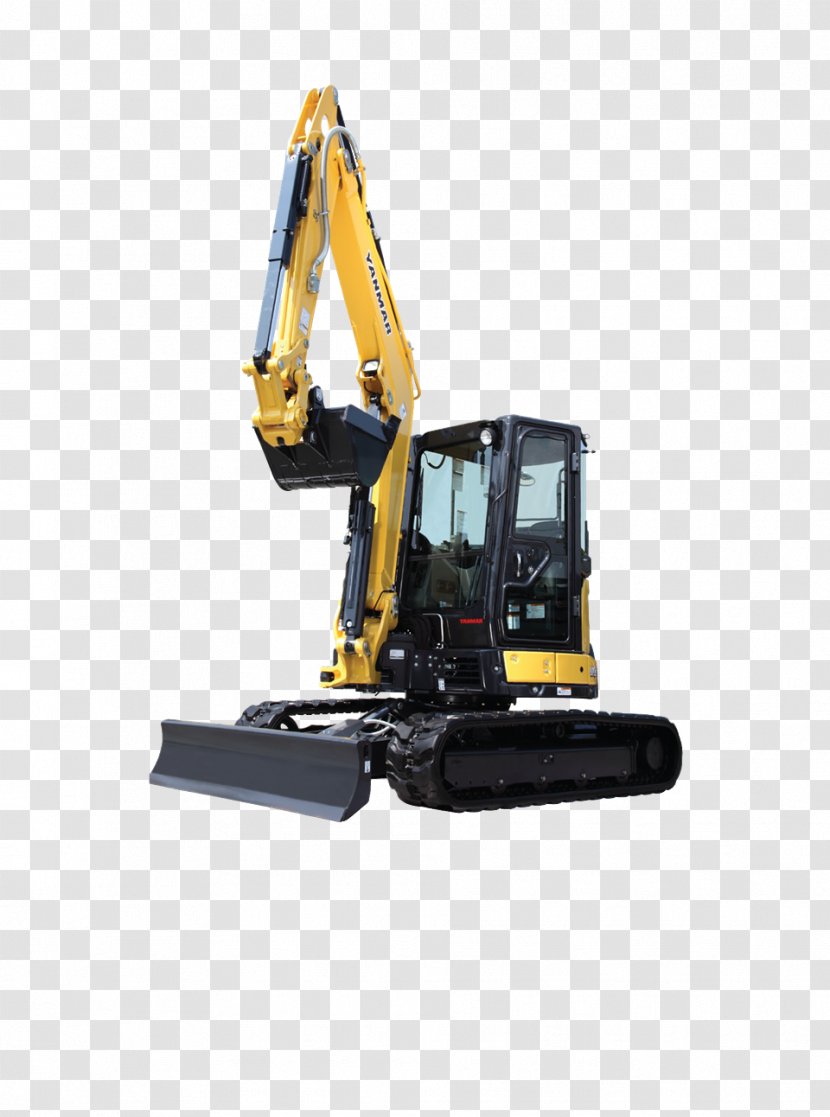 Caterpillar Inc. Compact Excavator Yanmar Heavy Machinery - Loader Transparent PNG