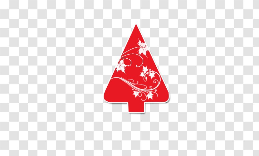 Christmas Tree Day Ornament Character - Triangle - Sharing Transparent PNG