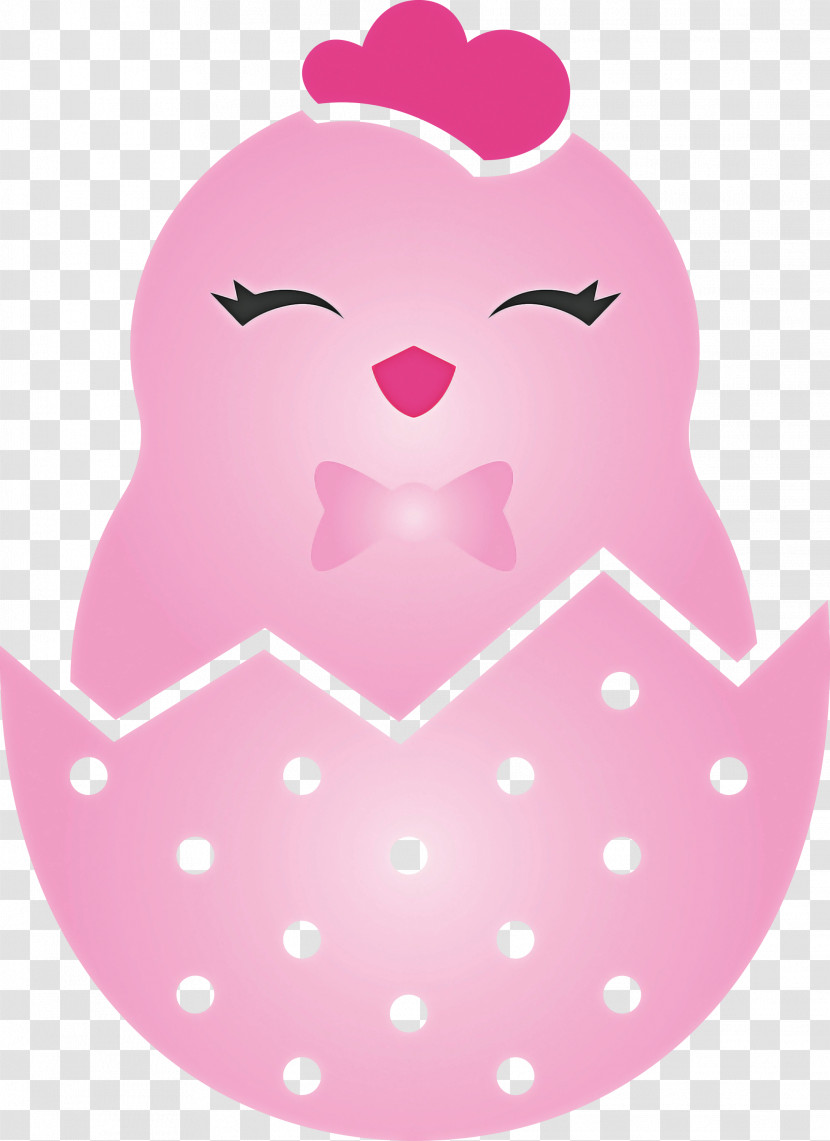 Chick In Eggshell Easter Day Adorable Chick Transparent PNG