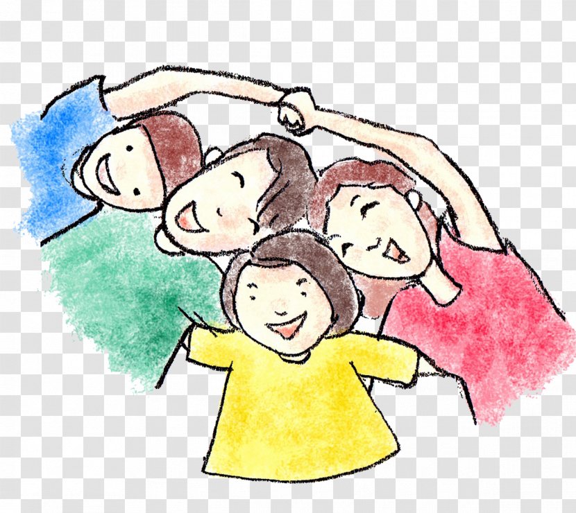 Respect Family Child Society Father - Watercolor - Happy Illustration Transparent PNG