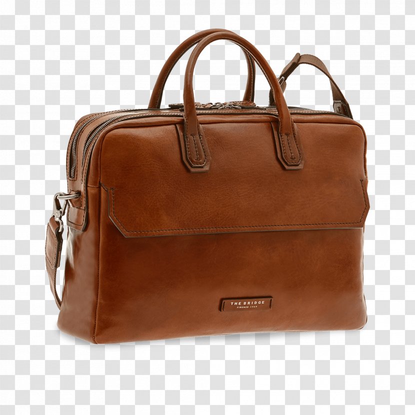 Briefcase Handbag Leather Clothing Accessories - Brown Transparent PNG
