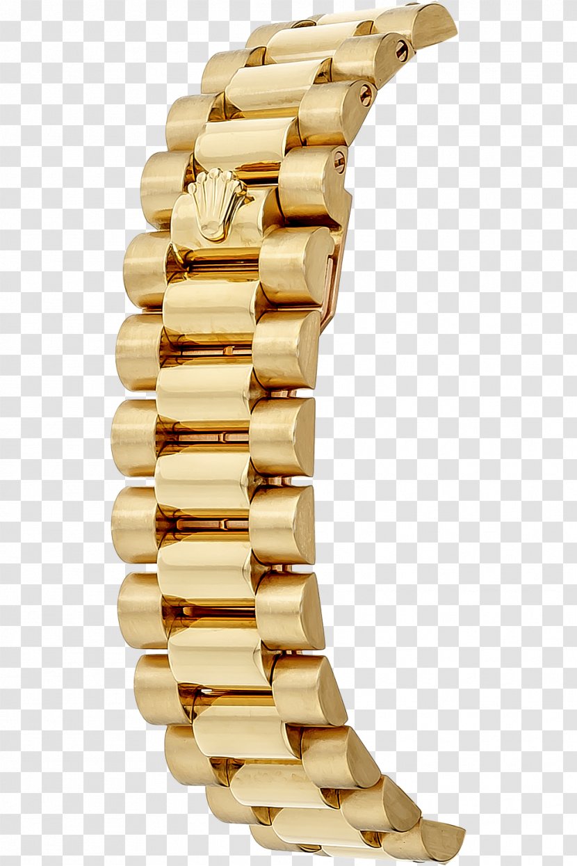 Colored Gold Jewellery Rolex Day-Date Watch Strap Transparent PNG