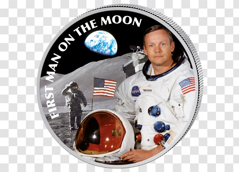 Neil Armstrong Apollo 11 Astronaut Space Race Moon Transparent PNG