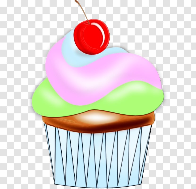 Cupcake Design Baking Fruit - Cup - Cuisine Birthday Candle Transparent PNG