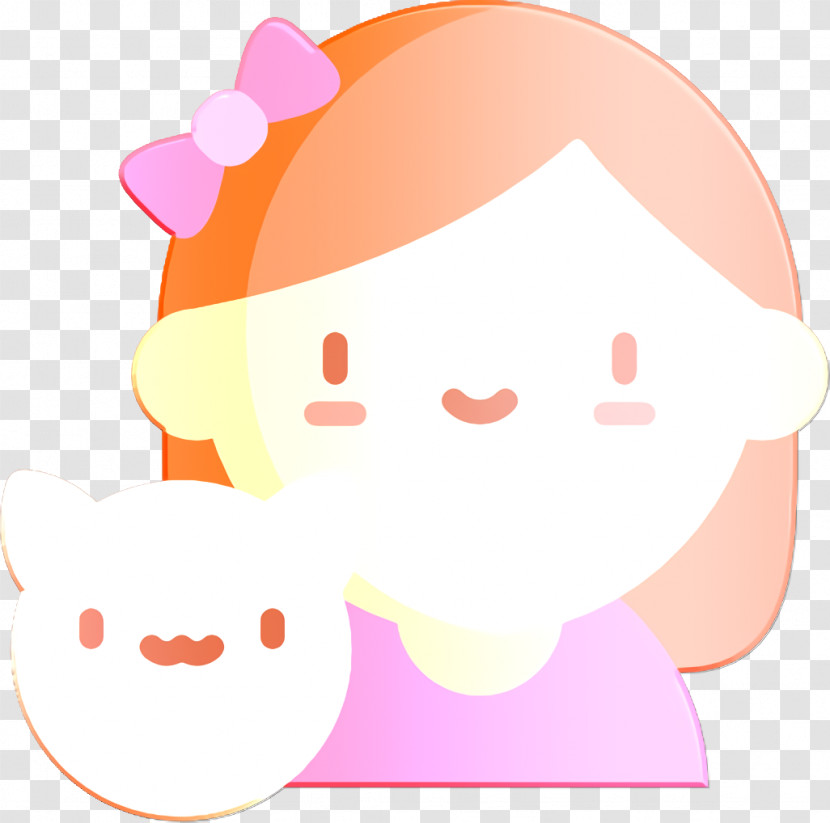 Girl Icon Child Icon Friendship Icon Transparent PNG