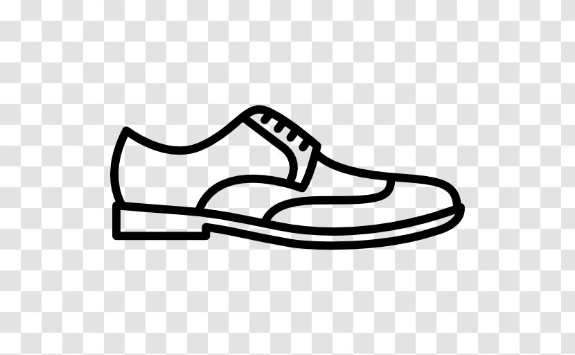 Shoe Leather Ballet Flat Footwear Clothing - Black And White - Vector Transparent PNG