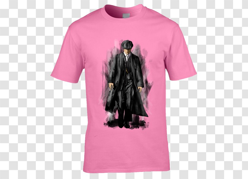 T-shirt Tommy Shelby Alfie Solomons Collar - Active Shirt Transparent PNG