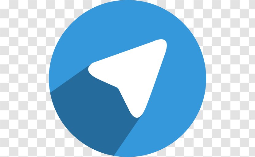 Social Media Telegram Online Chat - Azure Transparent PNG