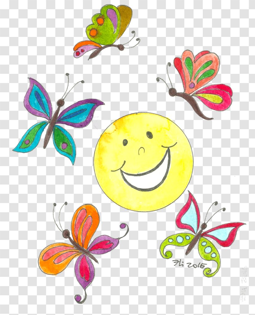Laughter Yoga Smiley Clip Art - Moths And Butterflies Transparent PNG