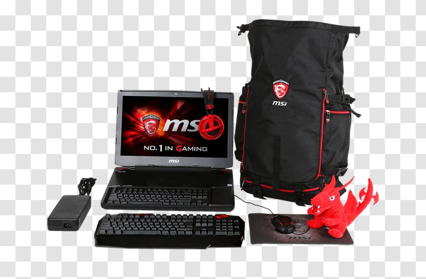 Laptop Computer MSI Backpack Electronics - Technology Transparent PNG