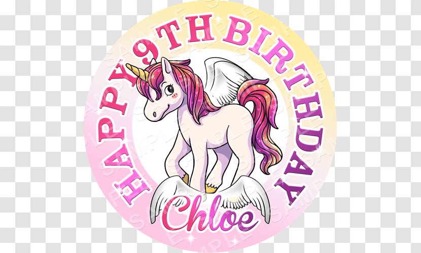 Unicorn T-shirt Horse Cake - Frame Transparent PNG