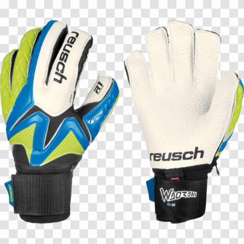 Reusch International Lacrosse Glove Guante De Guardameta Goalkeeper - Soccer Goalie - Gloves Transparent PNG