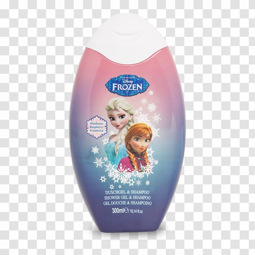 Elsa Cosmetics Shower Gel Shampoo Frozen Film Series Transparent PNG