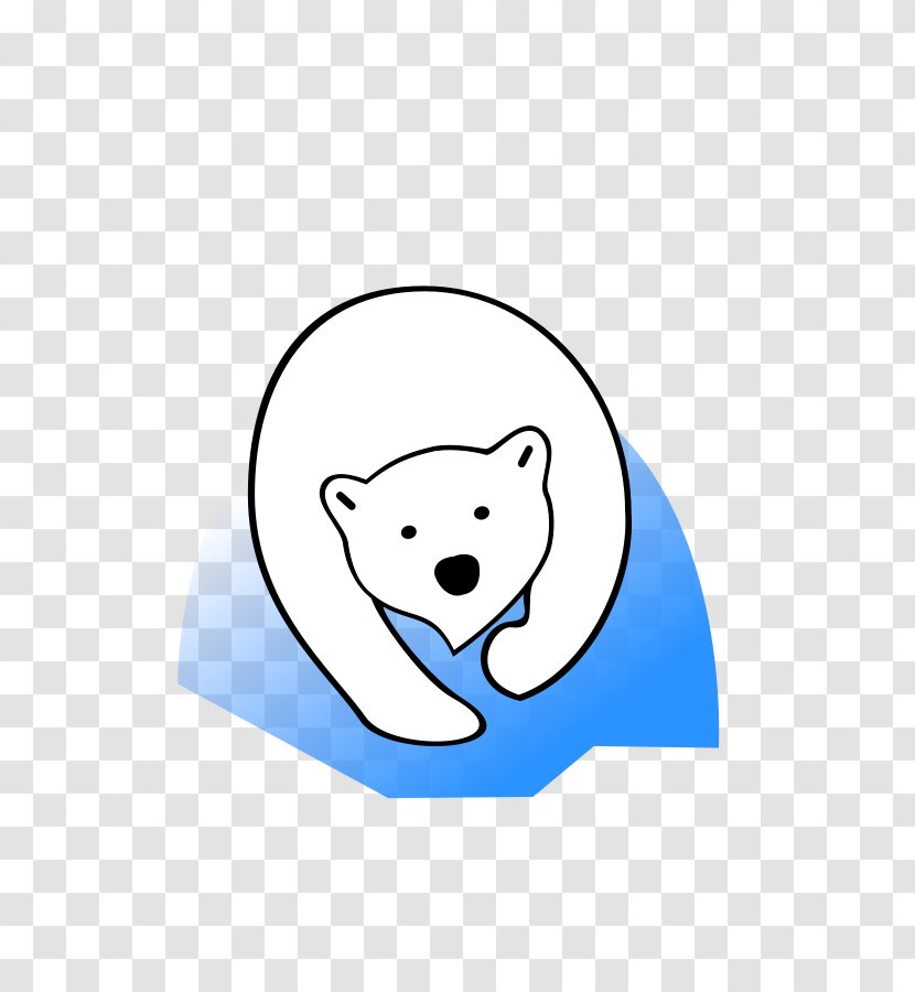 Polar Bear Clip Art - Cartoon - Grizzly Clipart Transparent PNG