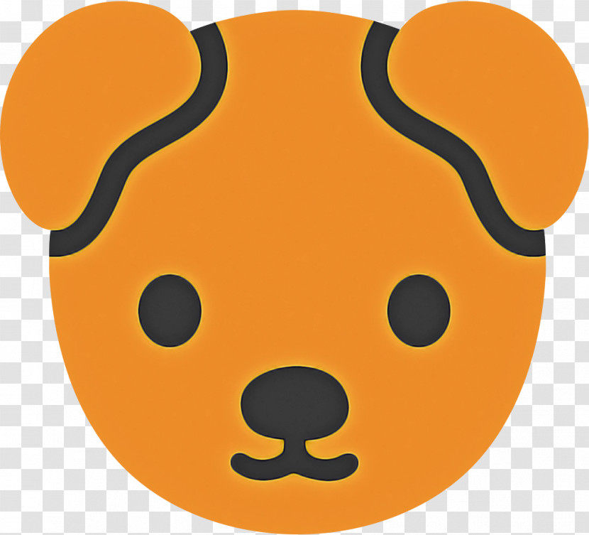 Dog Puppy Emoji Icon Assistance Dog Transparent PNG