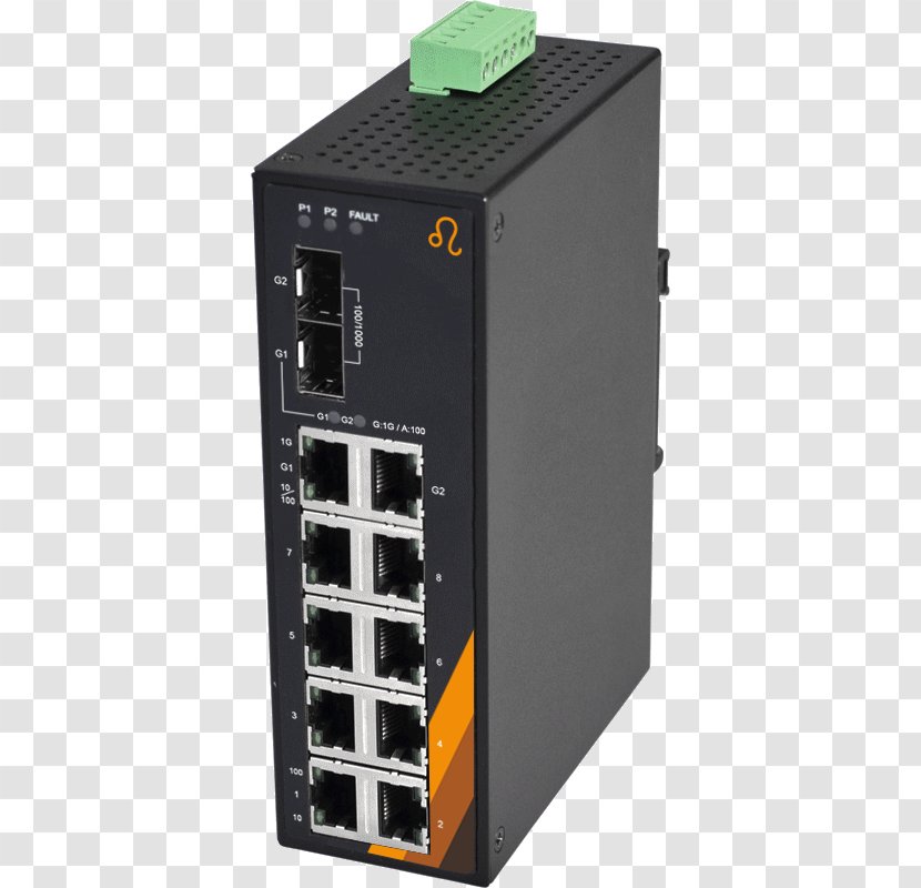 Network Switch Power Over Ethernet Gigabit Computer - Technology - 10 Transparent PNG