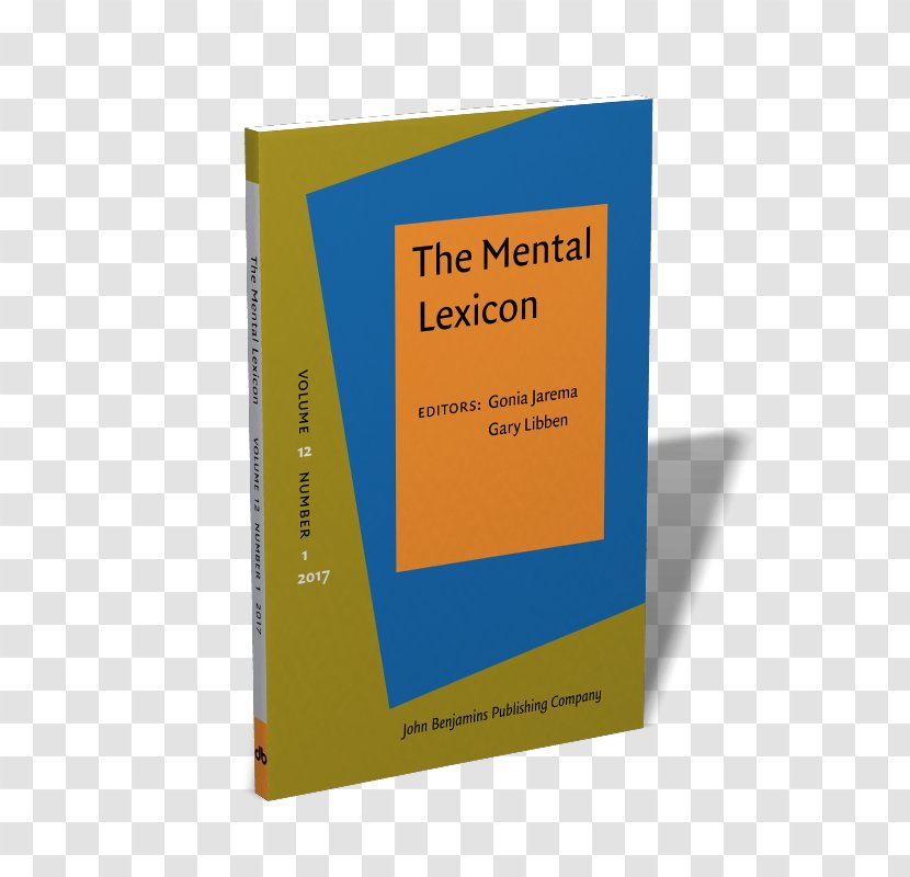 Mental Lexicon Language Linguistics John Benjamins Publishing Company - Lexeme Transparent PNG