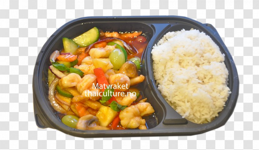 Bento Sweet And Sour Coconut Milk Red Curry Vegetarian Cuisine - Vegetable Transparent PNG