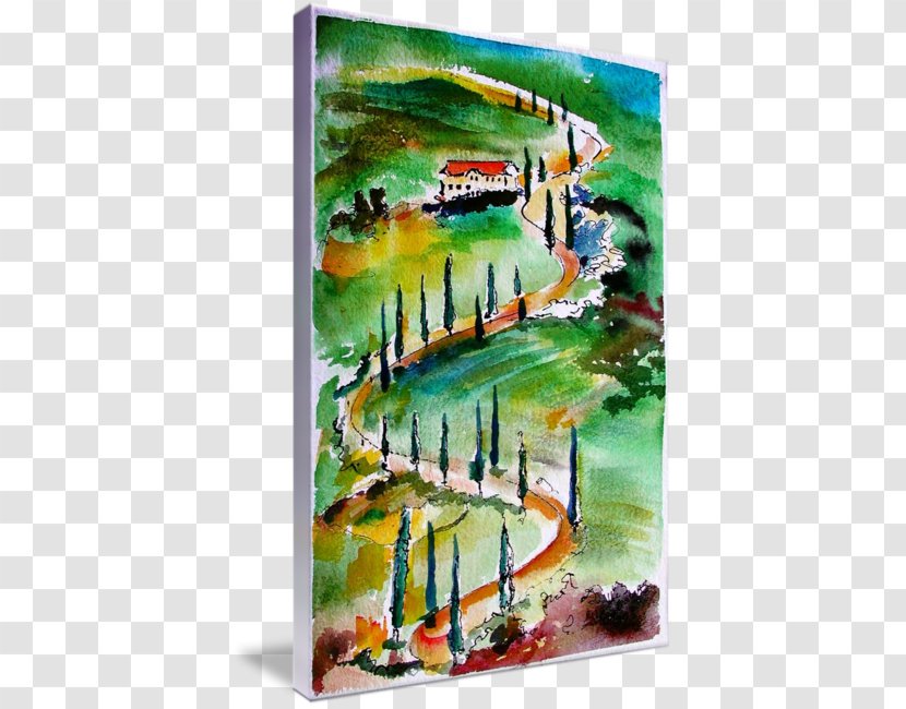 Watercolor Painting Italy Drawing Sketch - Watercolour Landscape Transparent PNG