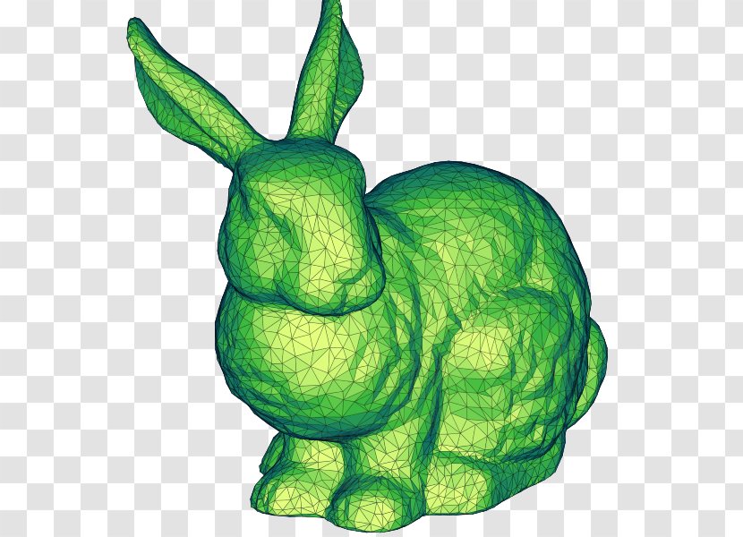Stanford Bunny Rabbit Hare University PLY - Show Pens Transparent PNG
