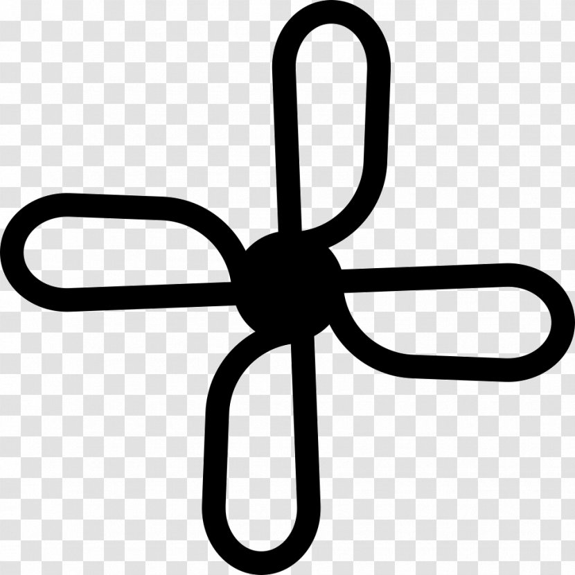 Ceiling Fans - Black And White Transparent PNG