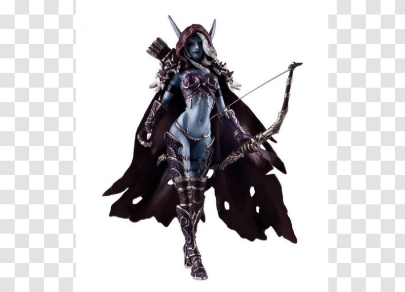 Sylvanas Windrunner World Of Warcraft: Wrath The Lich King Heroes Storm Action & Toy Figures - Warcraft Transparent PNG