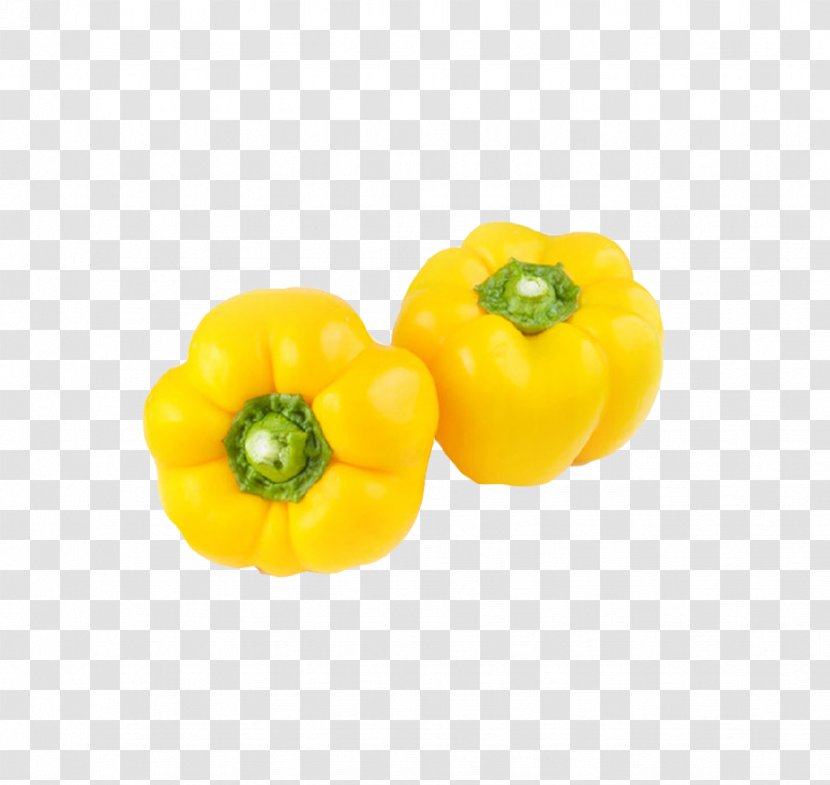 Bell Pepper Yellow Vegetarian Cuisine Chili - Vegetable - In Kind Transparent PNG