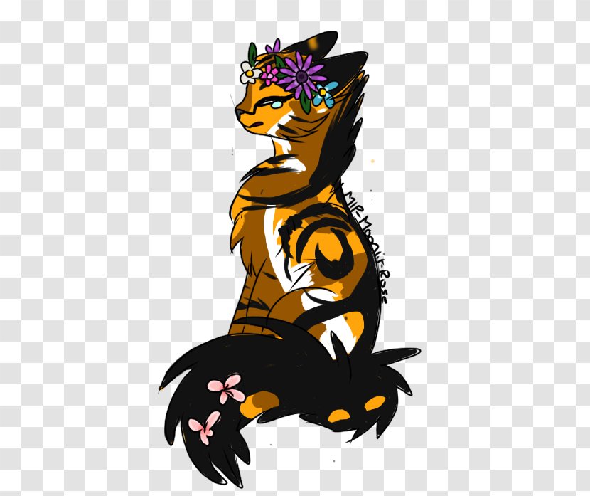 Cat Tiger Horse Clip Art - Fictional Character - Rose Crown Transparent PNG