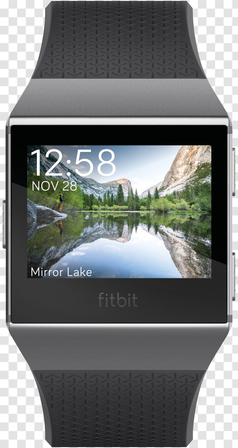 Fitbit Ionic Activity Tracker Blue Color - Exercise Transparent PNG